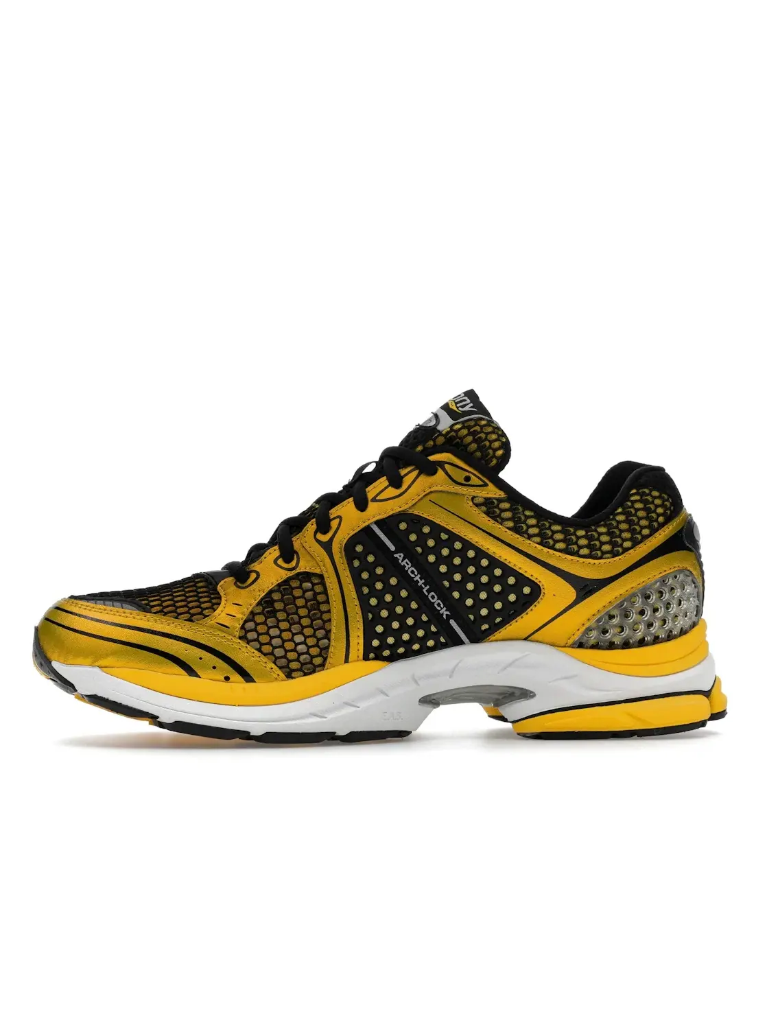 Мужские кроссовки Lifestyle с ретро-дизайном Saucony ProGrid Triumph 4 — изображение 3 из 4, лимонный хром