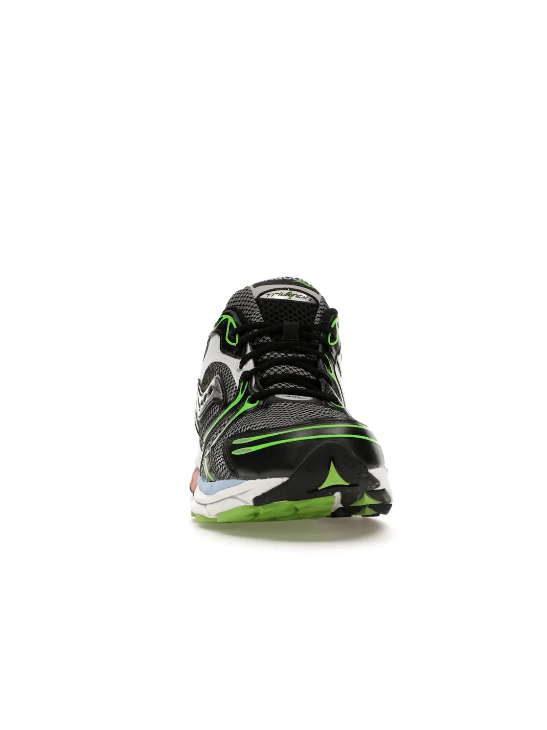 Мужские кроссовки Lifestyle Saucony ProGrid Triumph 4 — изображение 2 из 4, белый/черный/зеленый