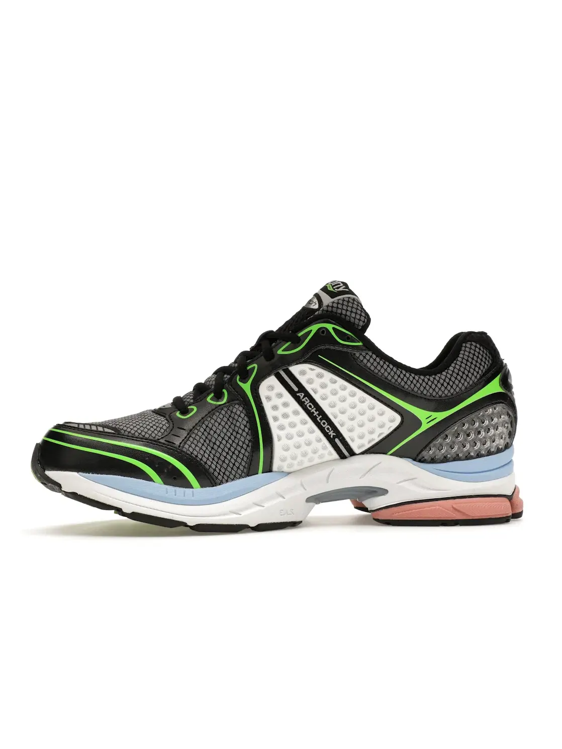 Мужские кроссовки Lifestyle Saucony ProGrid Triumph 4 — изображение 3 из 4, белый/черный/зеленый