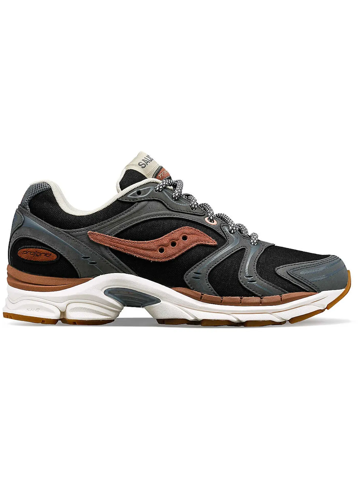 Мужские кроссовки Lifestyle Saucony ProGrid Triumph 4 — изображение 1 из 1, серый/коричневый