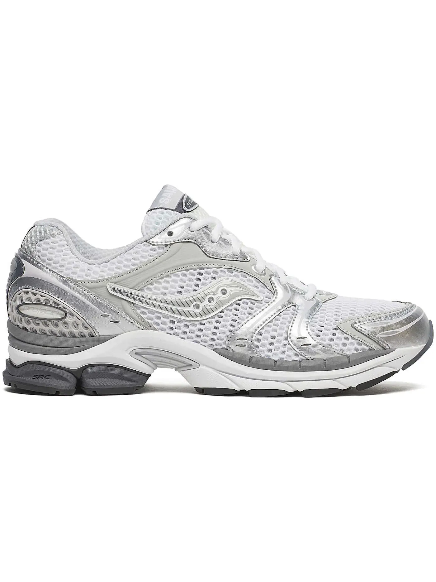 Мужские кроссовки Lifestyle Saucony ProGrid Triumph 4 — изображение 1 из 1, белый/серебристый