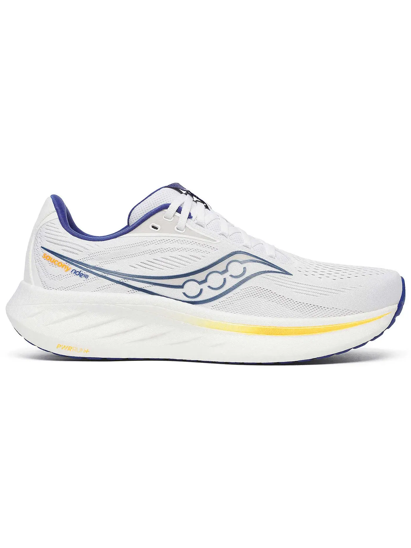 Мужские кроссовки для бега Saucony Ride 18 — изображение 1 из 1, белый