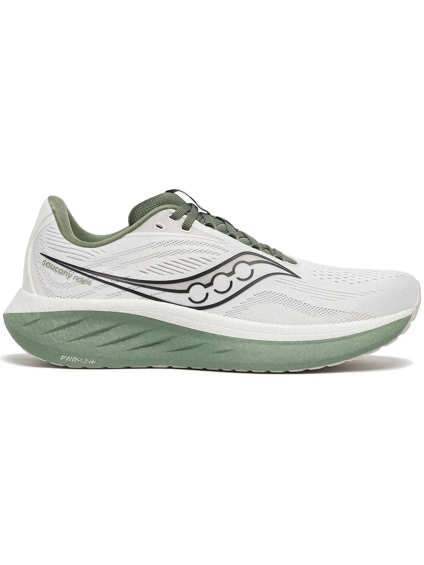 Мужские кроссовки для бега Saucony Ride 18 — изображение 1 из 1, белый