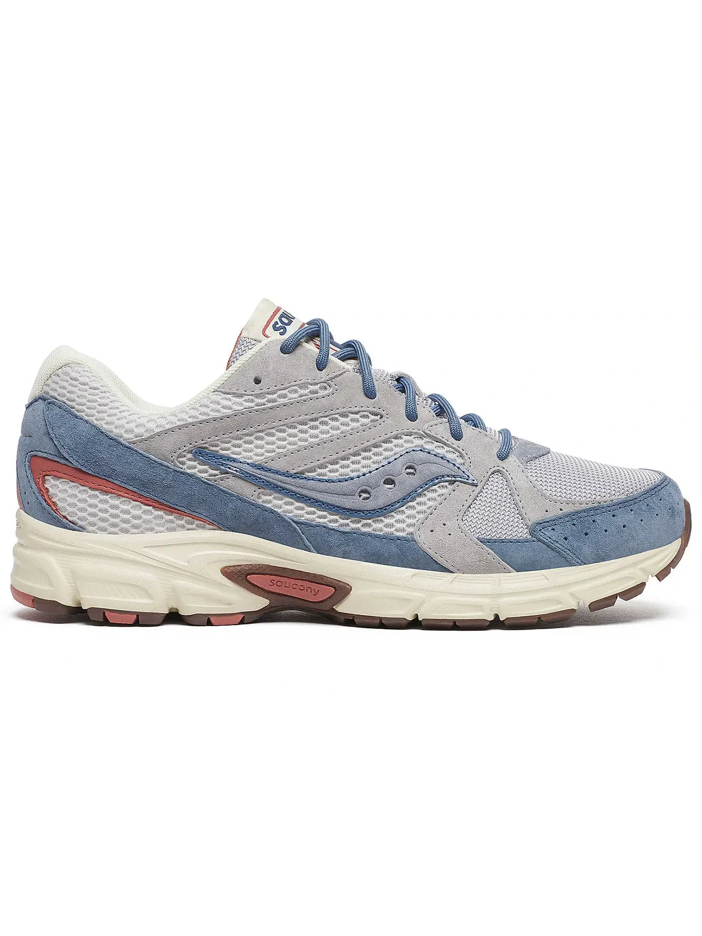 Мужские кроссовки Lifestyle Saucony Ride Millennium — изображение 1 из 1, темный серый/темно-синий