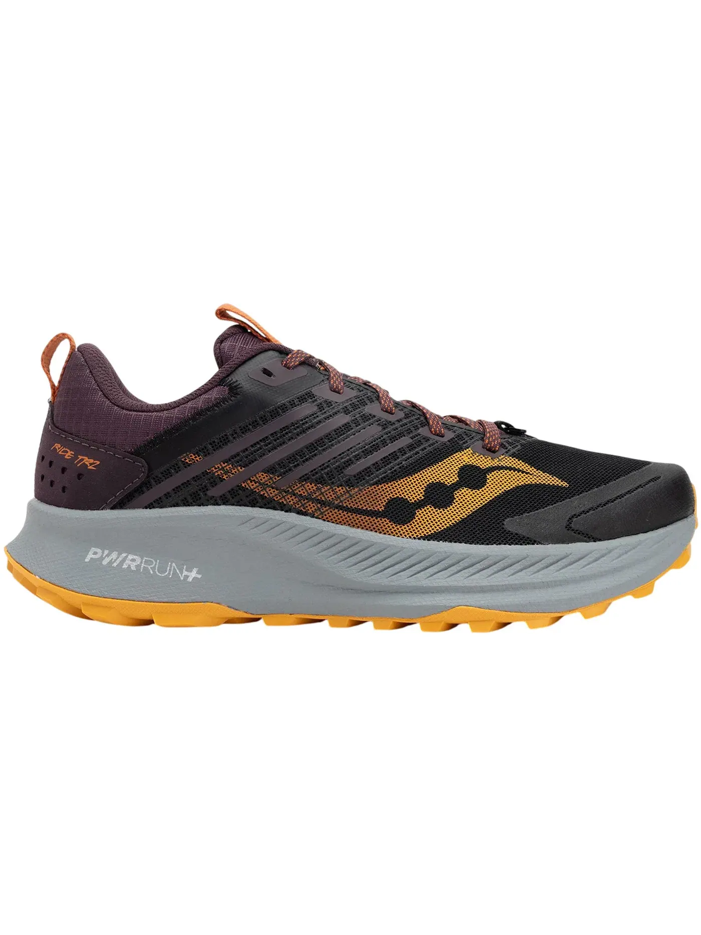 Мужские кроссовки для бега по пересеченной местности Saucony Ride Trail 2 — изображение 1 из 1, черный