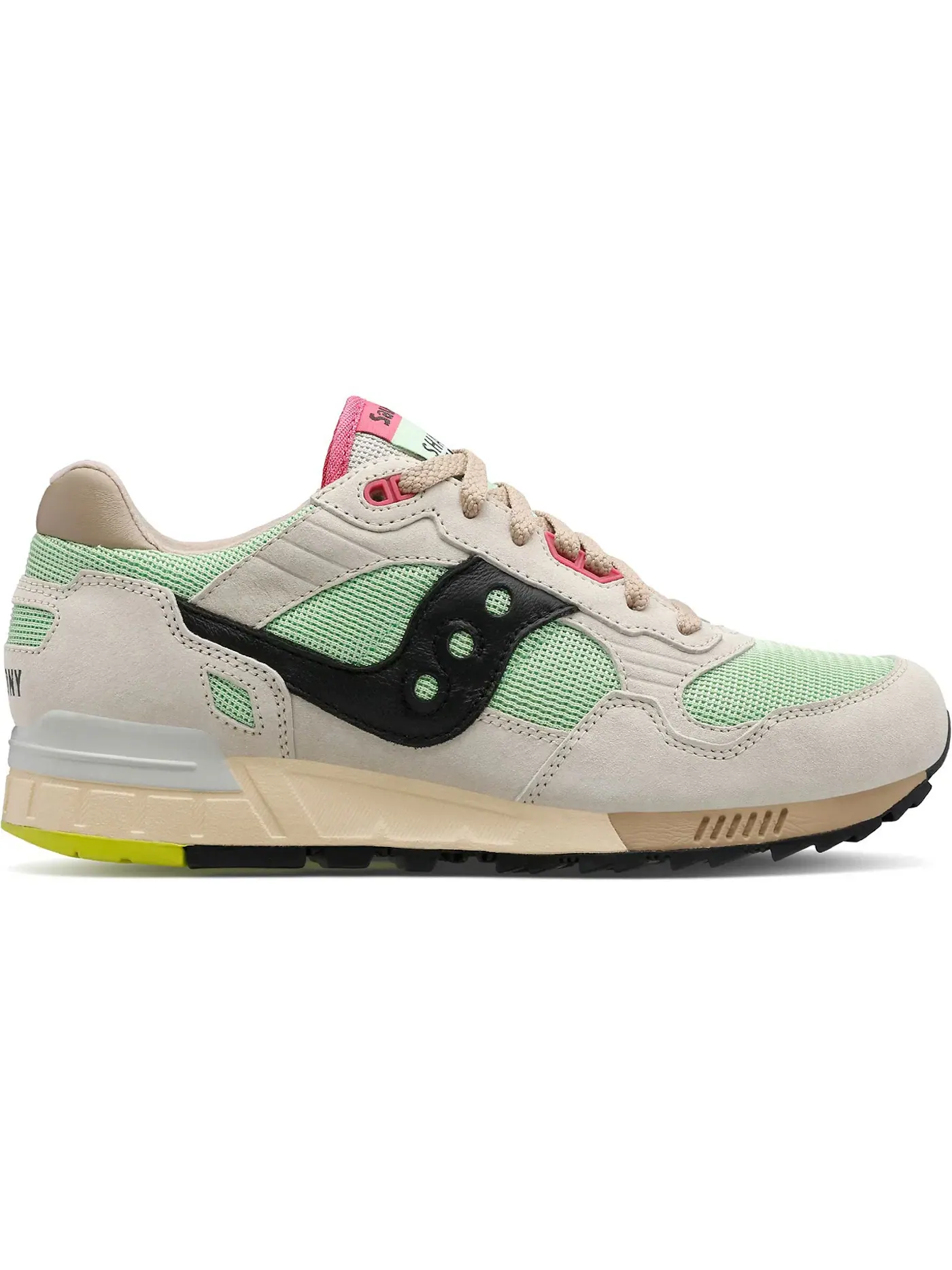 Мужские кроссовки Lifestyle Saucony Shadow 5000 — изображение 1 из 1, бежевый зеленый