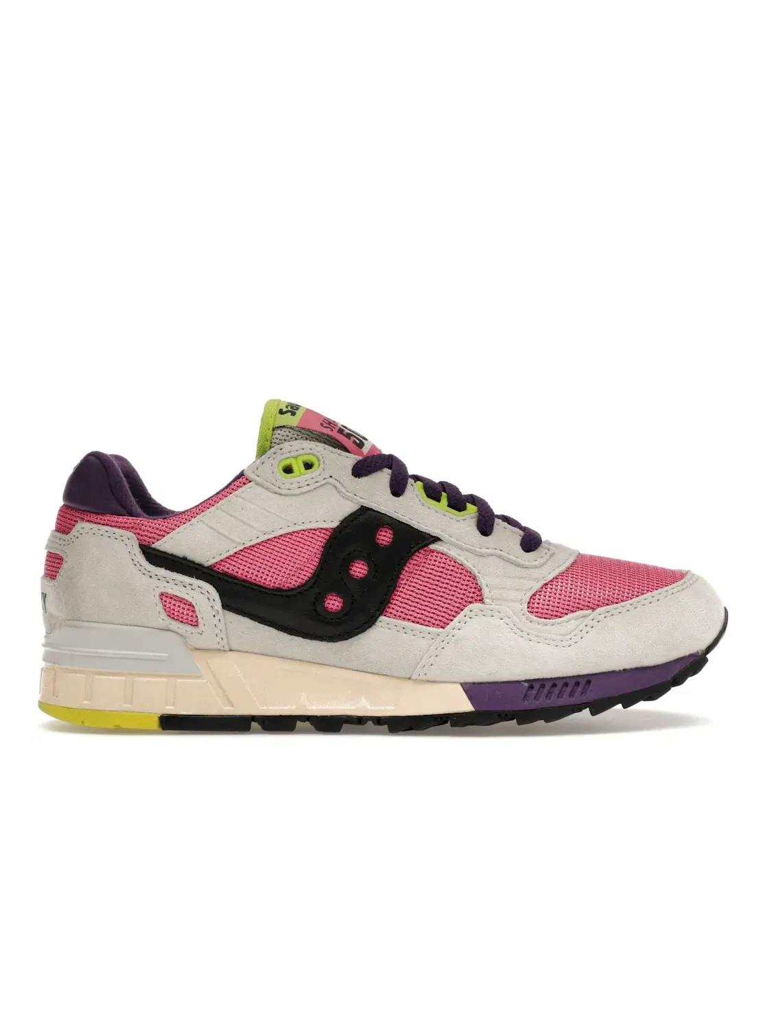 Мужские кроссовки Lifestyle Saucony Shadow 5000 — изображение 1 из 4, бежевый/розовый