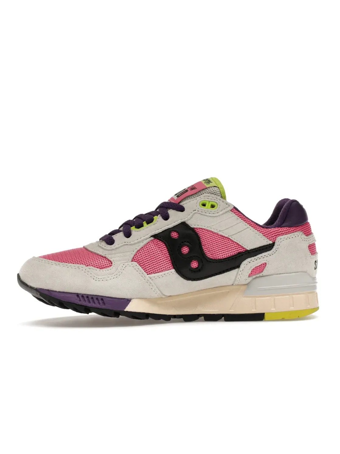 Мужские кроссовки Lifestyle Saucony Shadow 5000 — изображение 3 из 4, бежевый/розовый