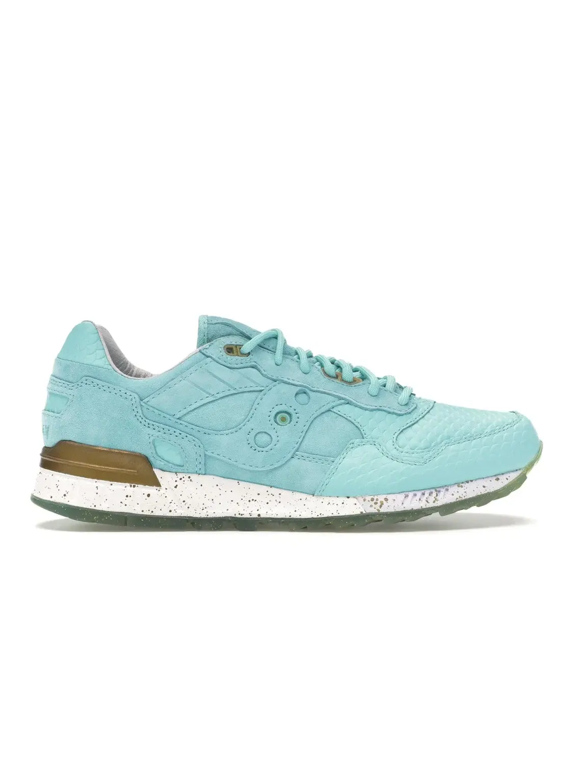 Мужские кроссовки Lifestyle Saucony Shadow 5000 — изображение 1 из 4, голубой/золотистый