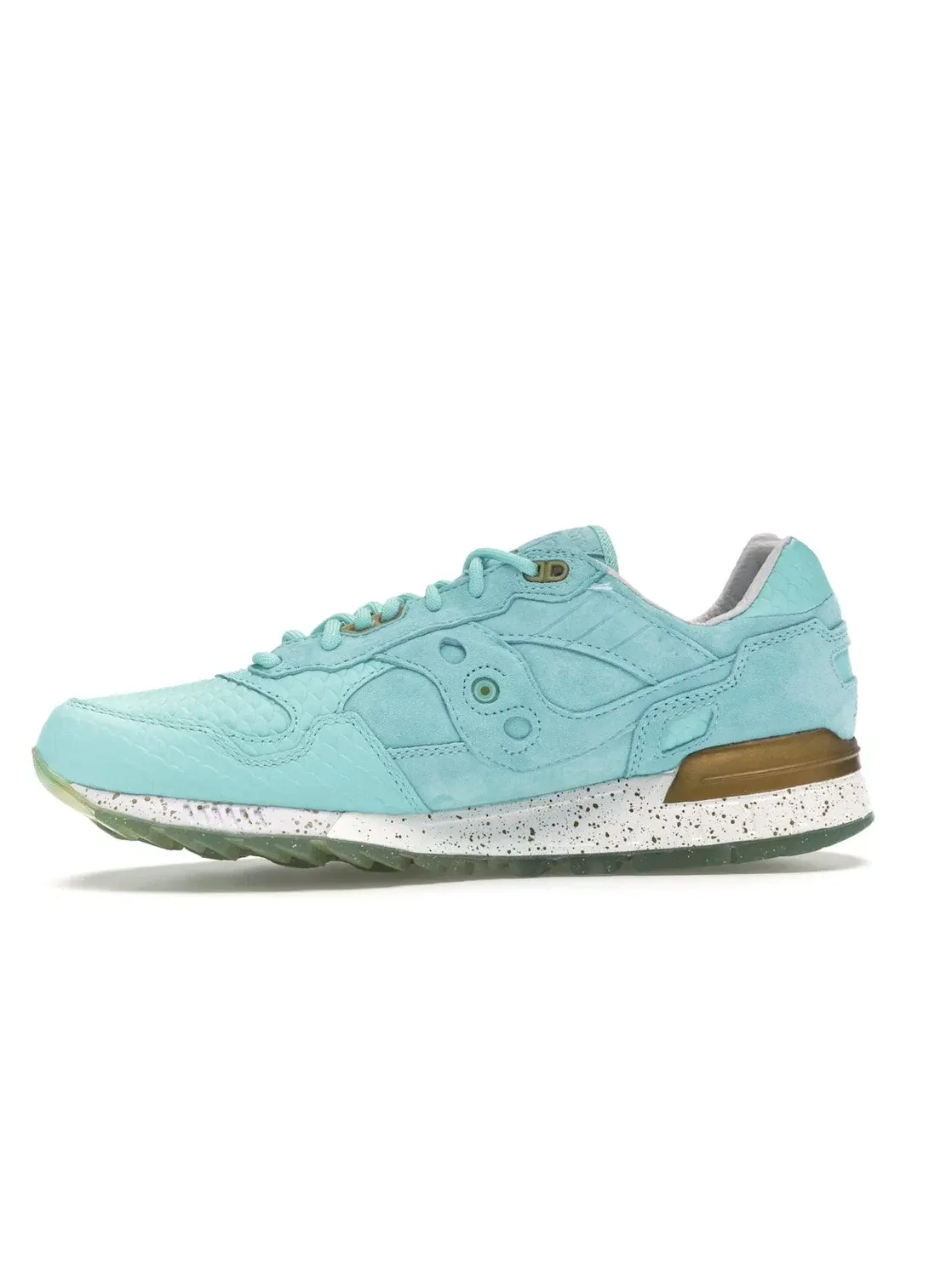 Мужские кроссовки Lifestyle Saucony Shadow 5000 — изображение 3 из 4, голубой/золотистый