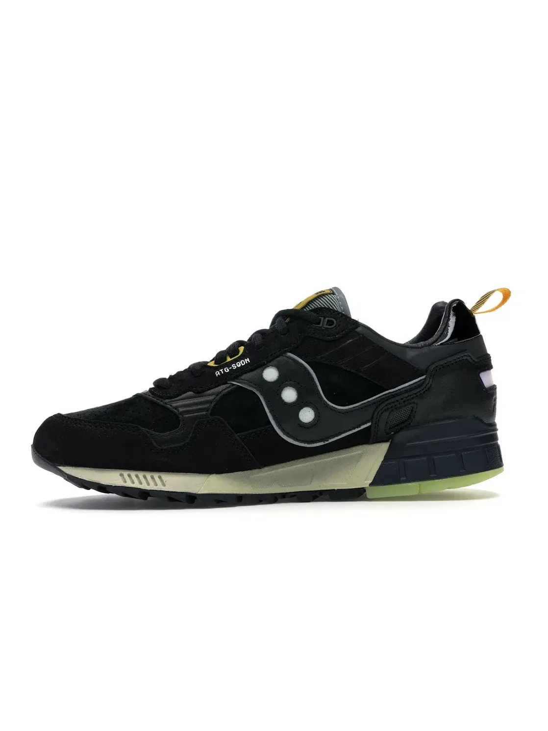 Мужские кроссовки Lifestyle Saucony Shadow 5000 — изображение 3 из 4, черный