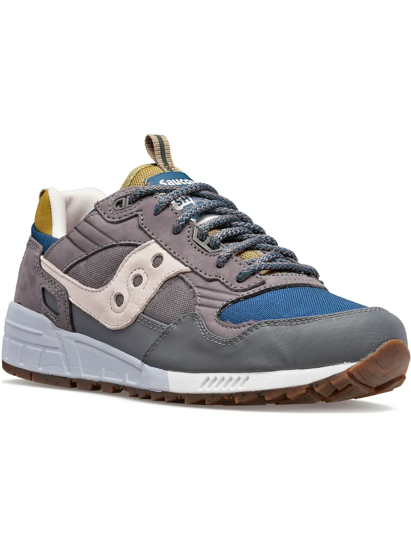 Мужские кроссовки Lifestyle Saucony Shadow 5000 — изображение 2 из 2, серый/зеленый