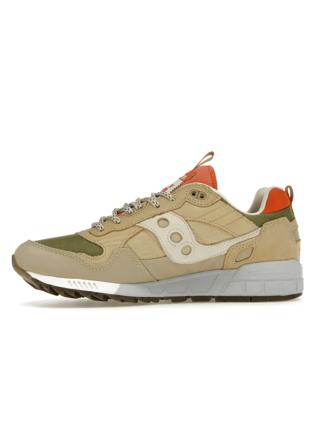 Мужские кроссовки Lifestyle Saucony Shadow 5000 — изображение 3 из 4, хаки/оранжевый