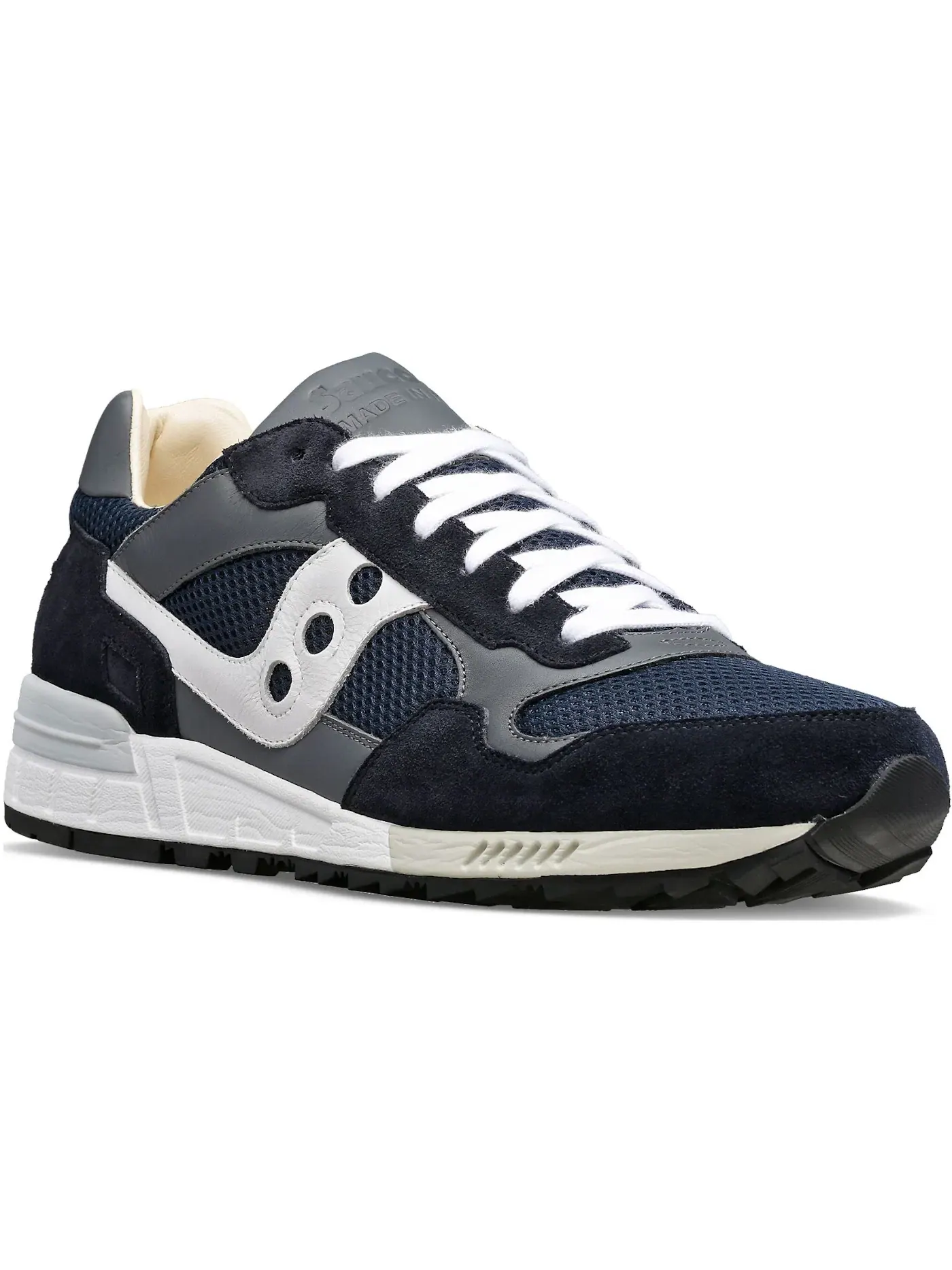 Мужские кроссовки Lifestyle Saucony Shadow 5000 — изображение 2 из 3, темно-синий/белый