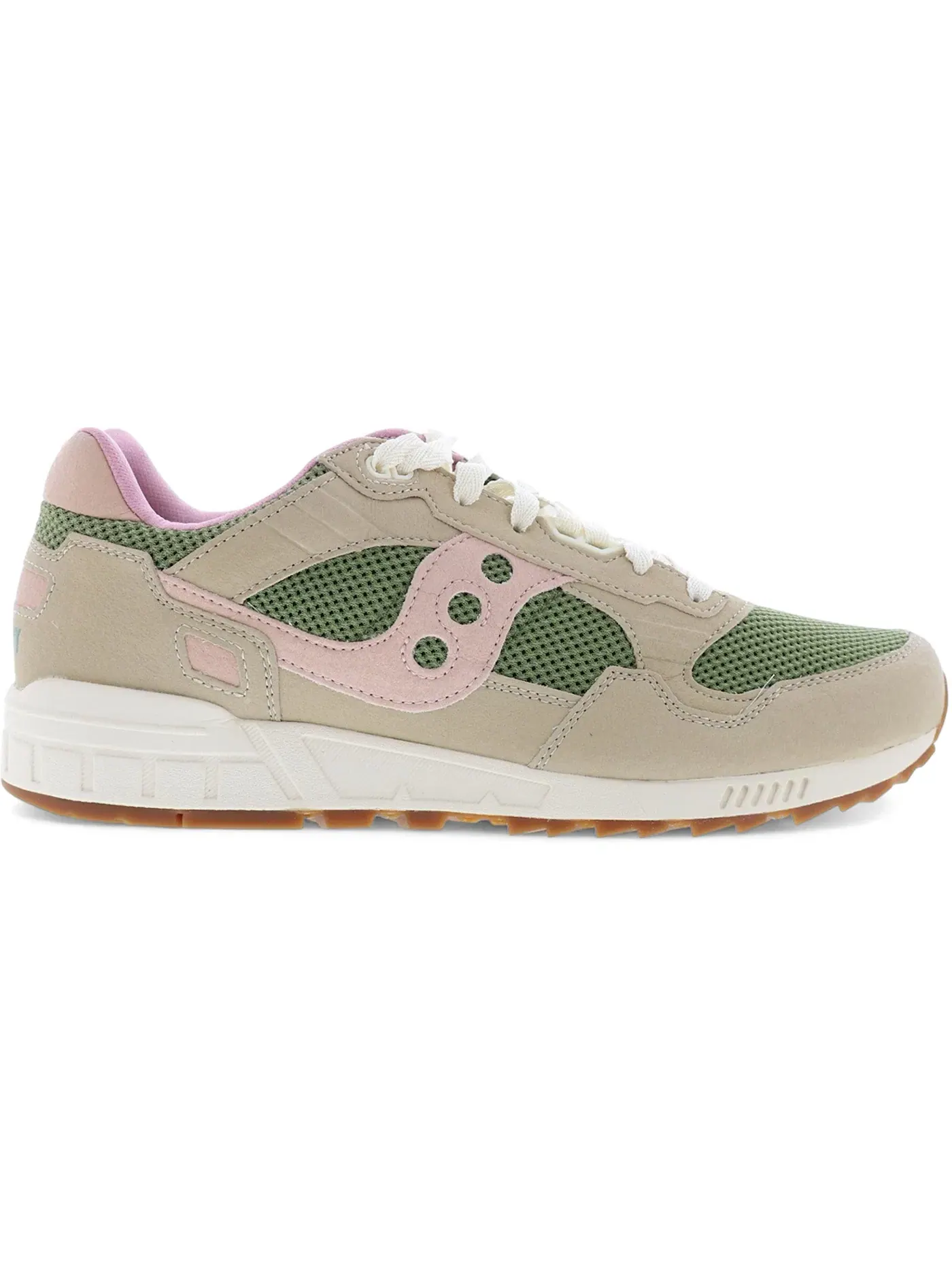 Мужские кроссовки Lifestyle Saucony Shadow 5000 — изображение 1 из 1, бежевый/оливковый