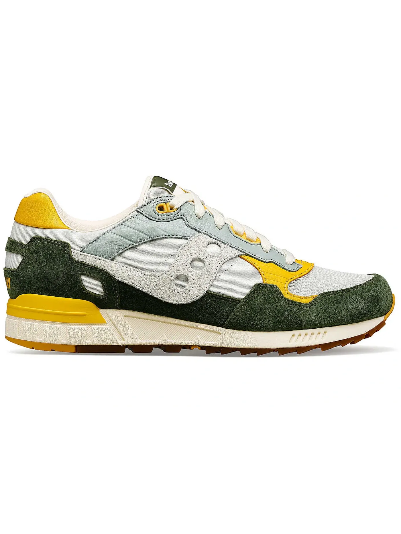 Мужские кроссовки Lifestyle Saucony Shadow 5000 Premium — изображение 1 из 1, светлый серый/зеленый