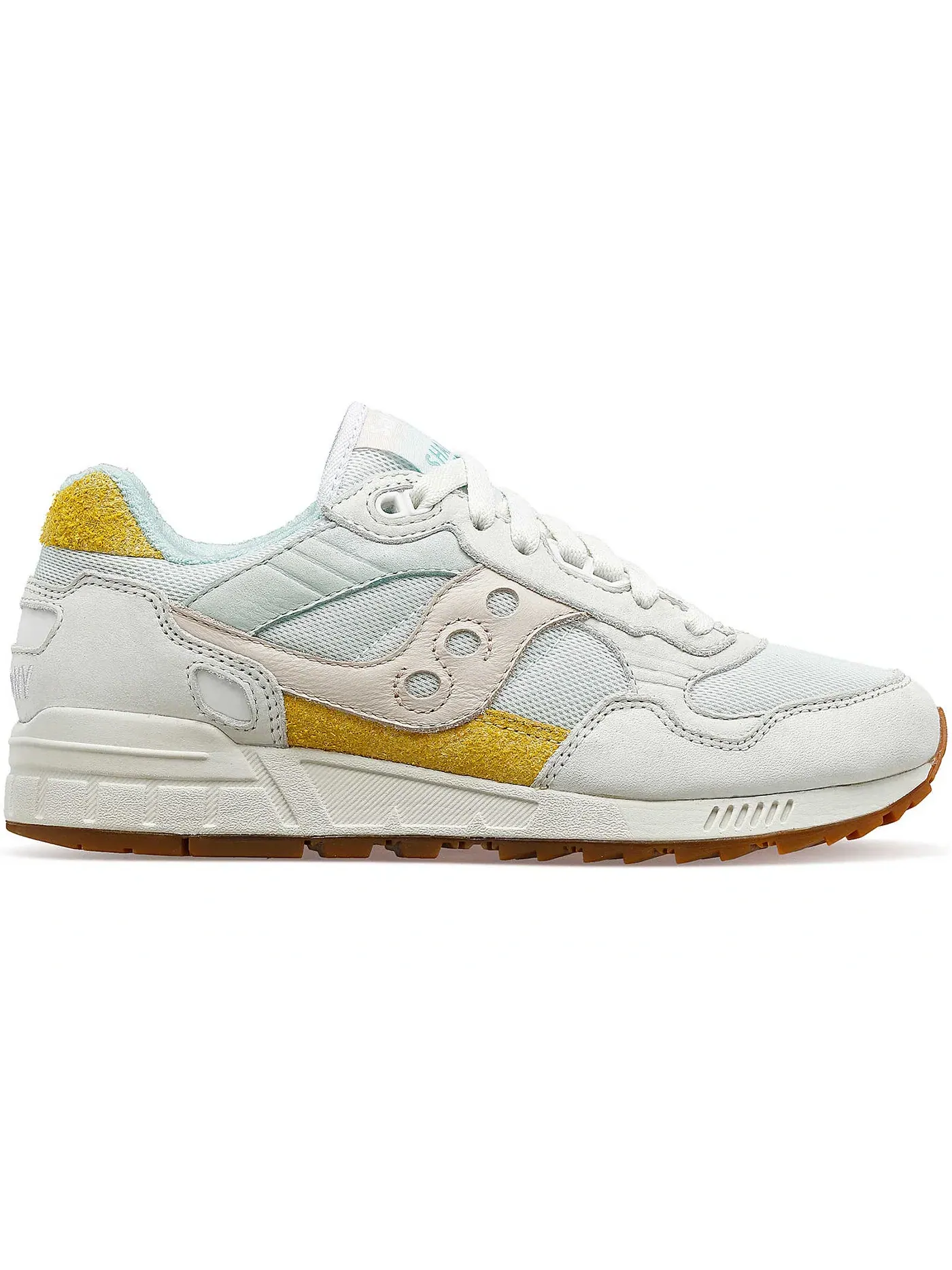 Женские кроссовки Lifestyle с принтом Saucony Shadow 5000 Saucony — изображение 1 из 1, желтый