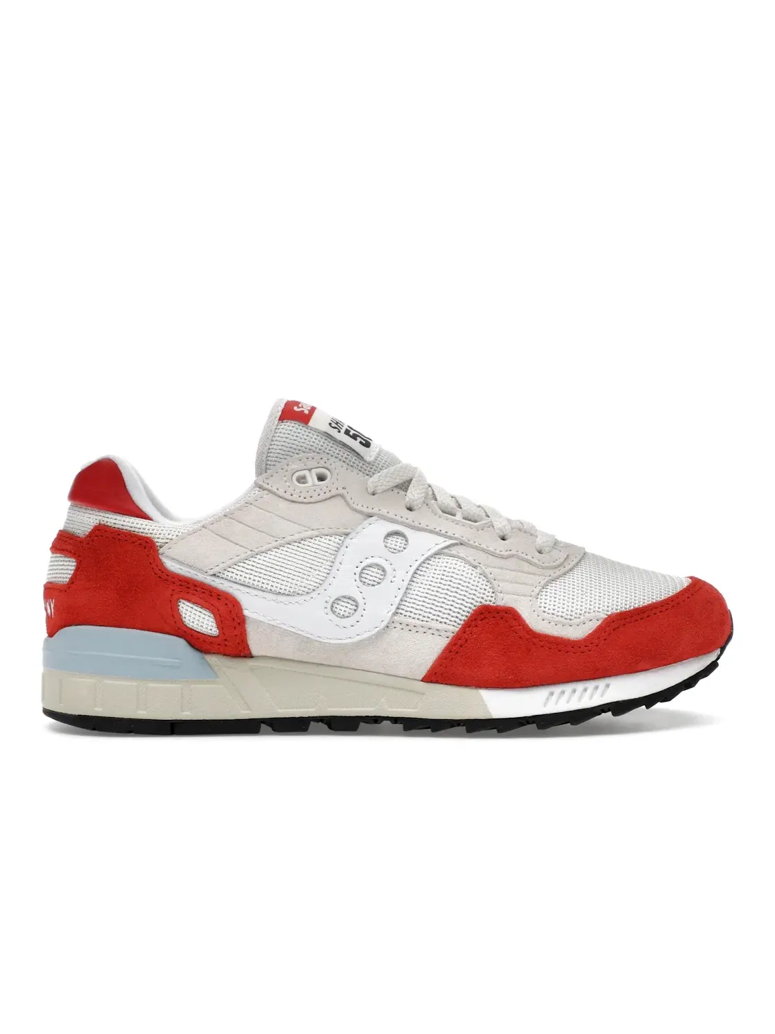Мужские кроссовки Lifestyle Saucony Shadow 5000 — изображение 1 из 4, белый/красный