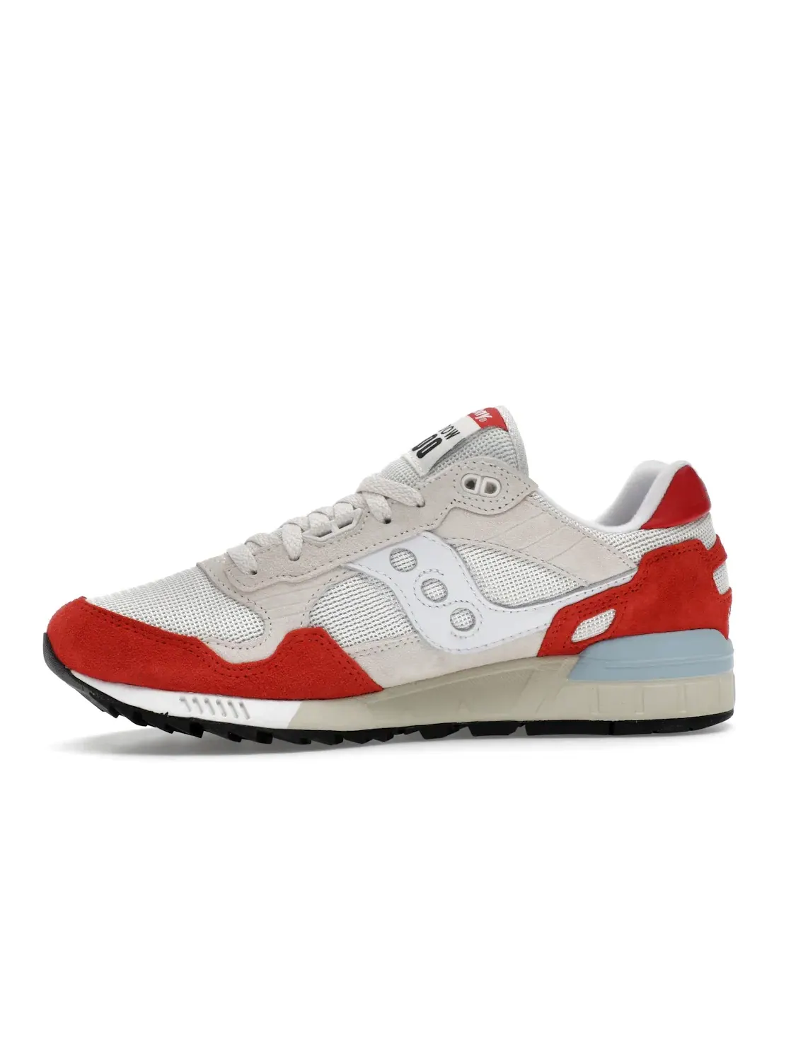 Мужские кроссовки Lifestyle Saucony Shadow 5000 — изображение 3 из 4, белый/красный