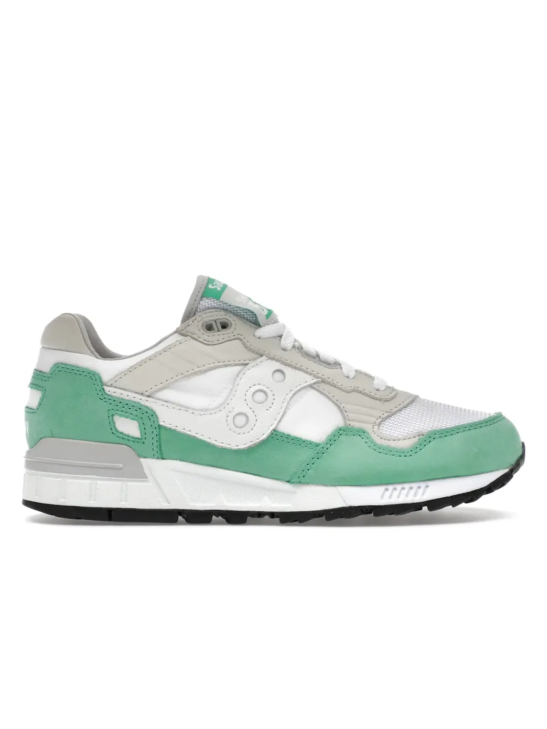 Мужские кроссовки Lifestyle Saucony Shadow 5000 — изображение 1 из 4, белый/зеленый