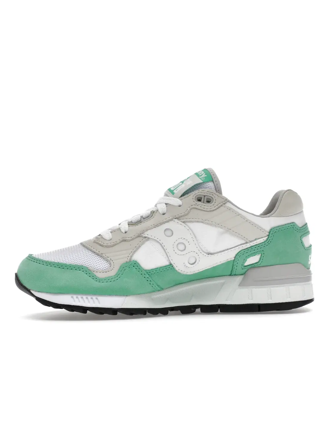 Мужские кроссовки Lifestyle Saucony Shadow 5000 — изображение 3 из 4, белый/зеленый