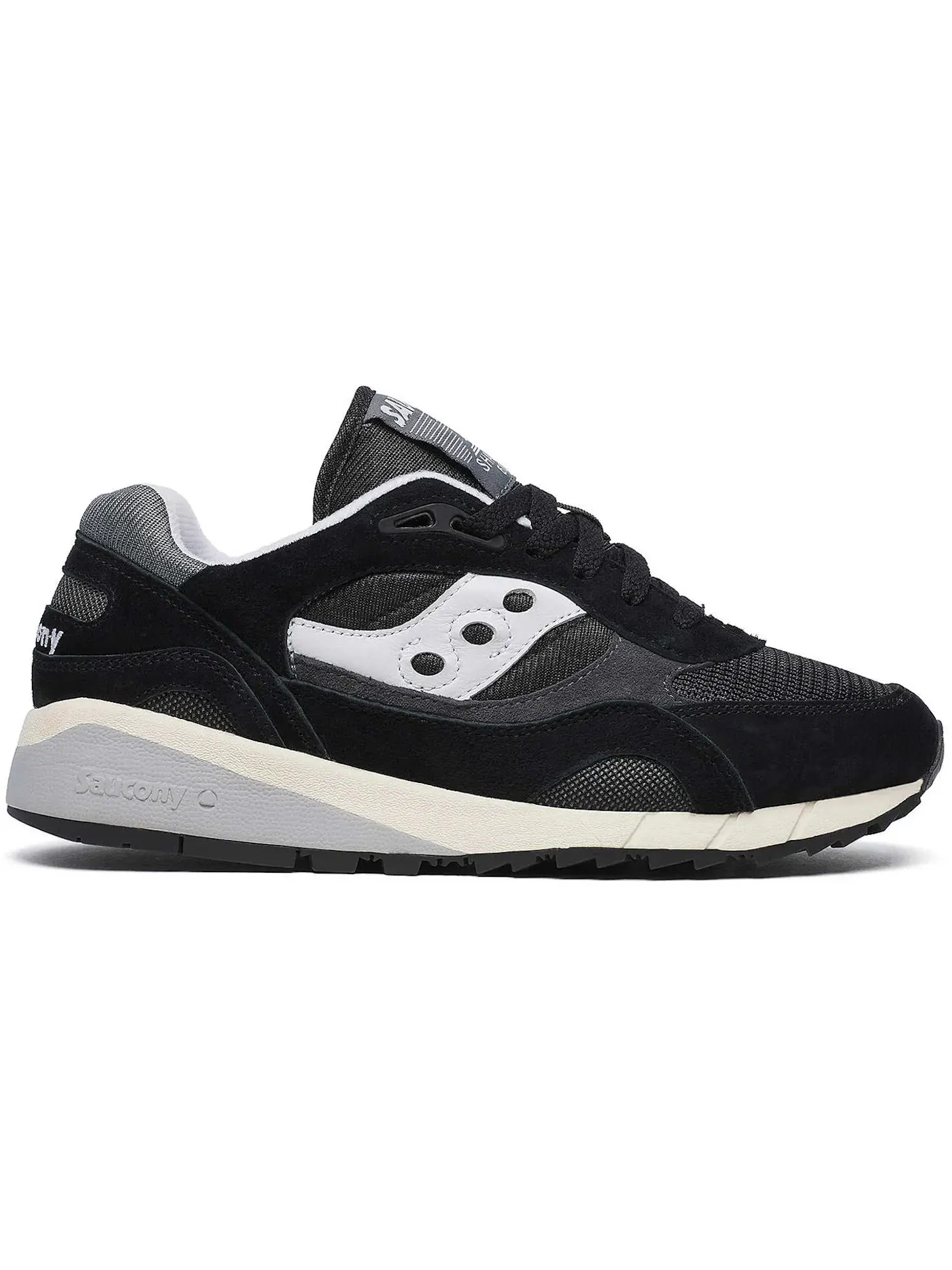 Мужские кроссовки Lifestyle Saucony Shadow 6000 — изображение 1 из 1, черный/серый