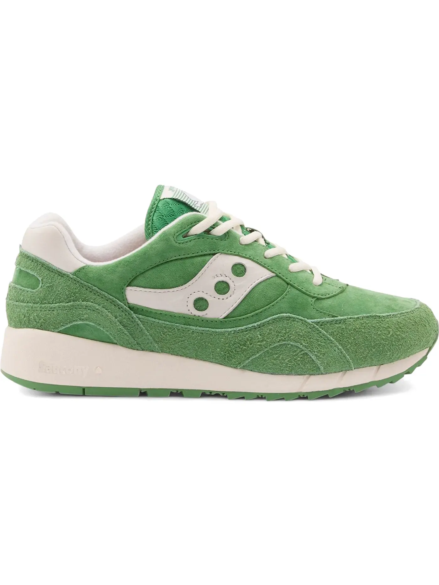 Мужские кроссовки Lifestyle Saucony Shadow 6000 — изображение 1 из 1, зеленый/белый