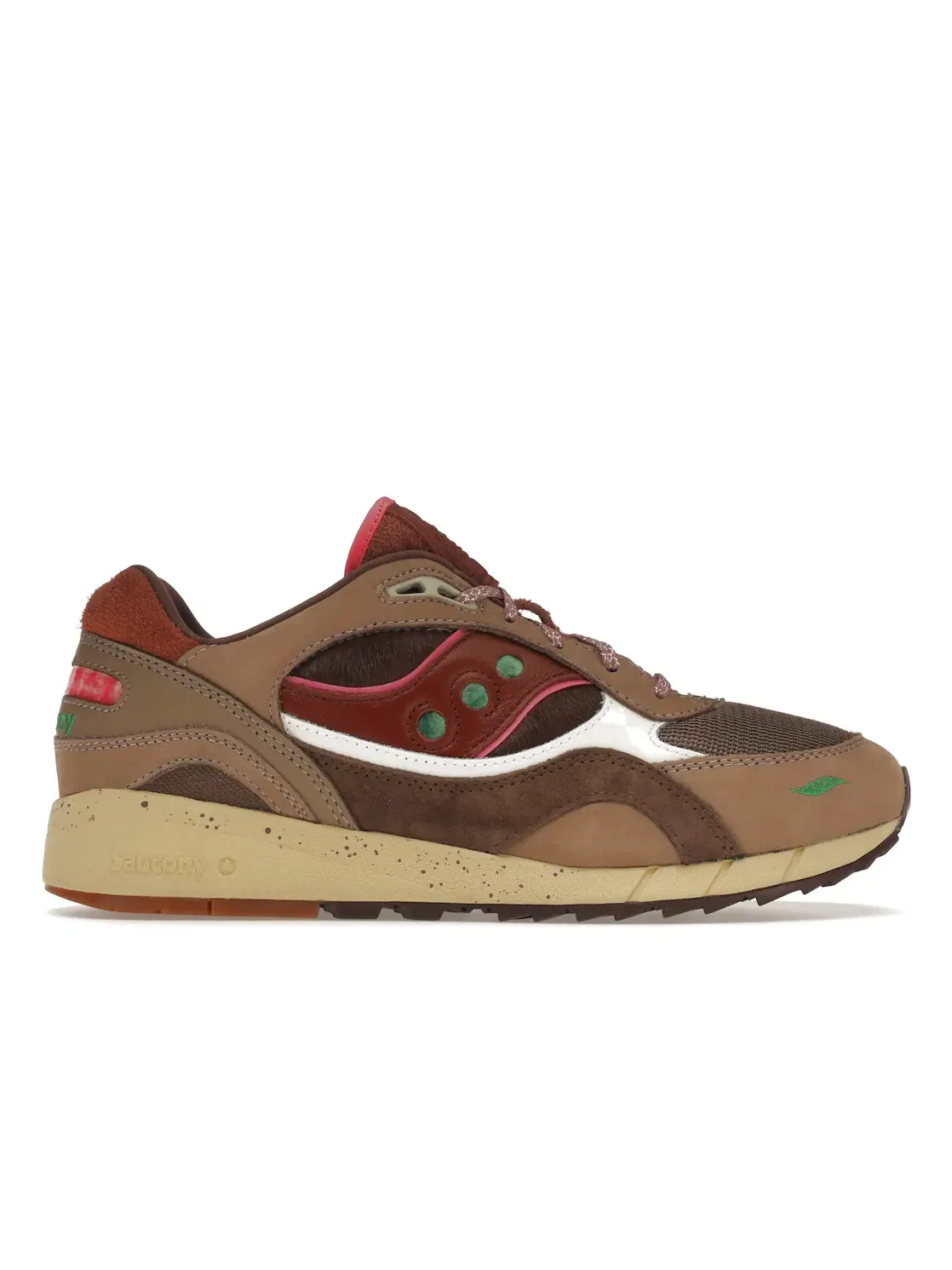Мужские кроссовки Lifestyle Saucony Shadow 6000 — изображение 1 из 4, розовый