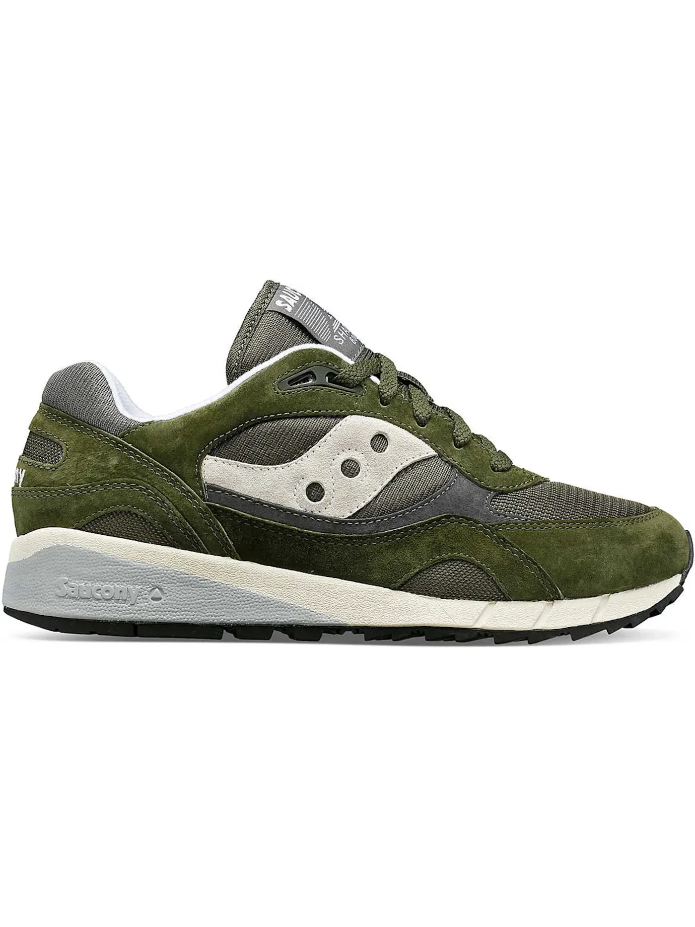 Мужские кроссовки Lifestyle Saucony Shadow 6000 — изображение 1 из 1, зеленый серый