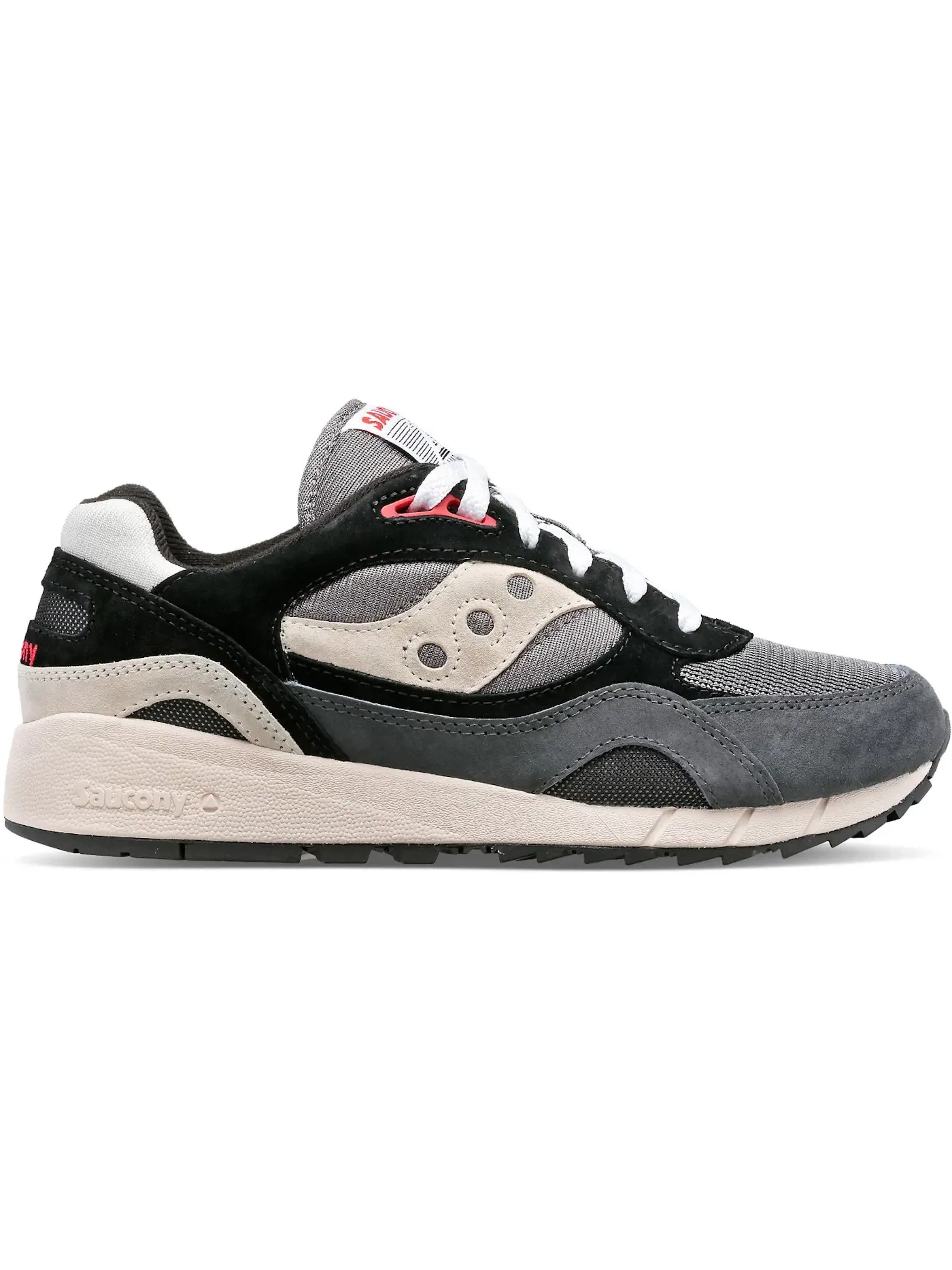 Мужские кроссовки Lifestyle Saucony Shadow 6000 — изображение 1 из 2, серый черный