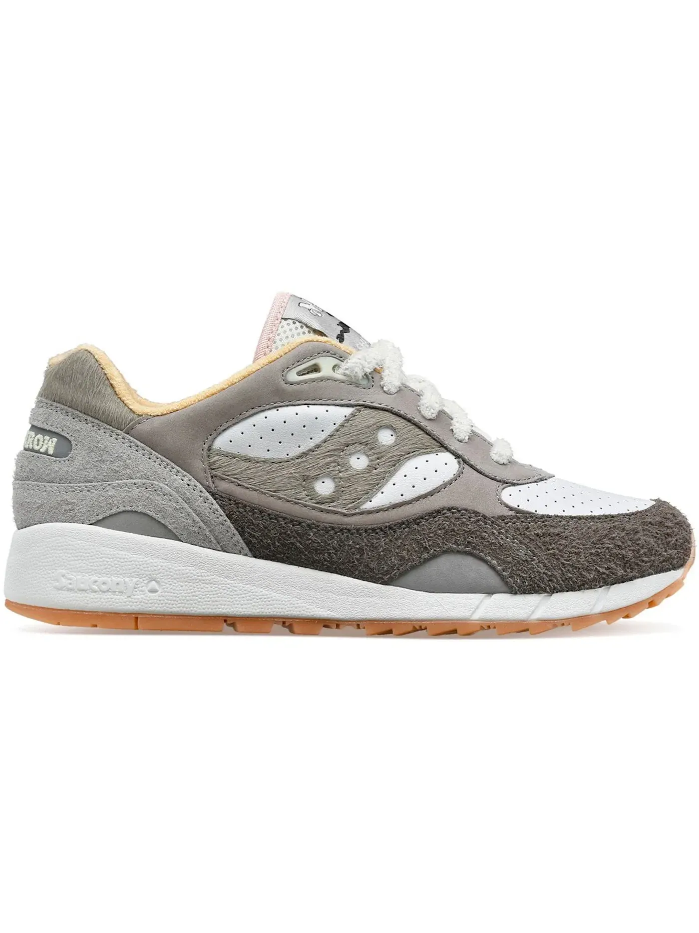 Мужские кроссовки Lifestyle Saucony Shadow 6000 — изображение 1 из 1, серый белый