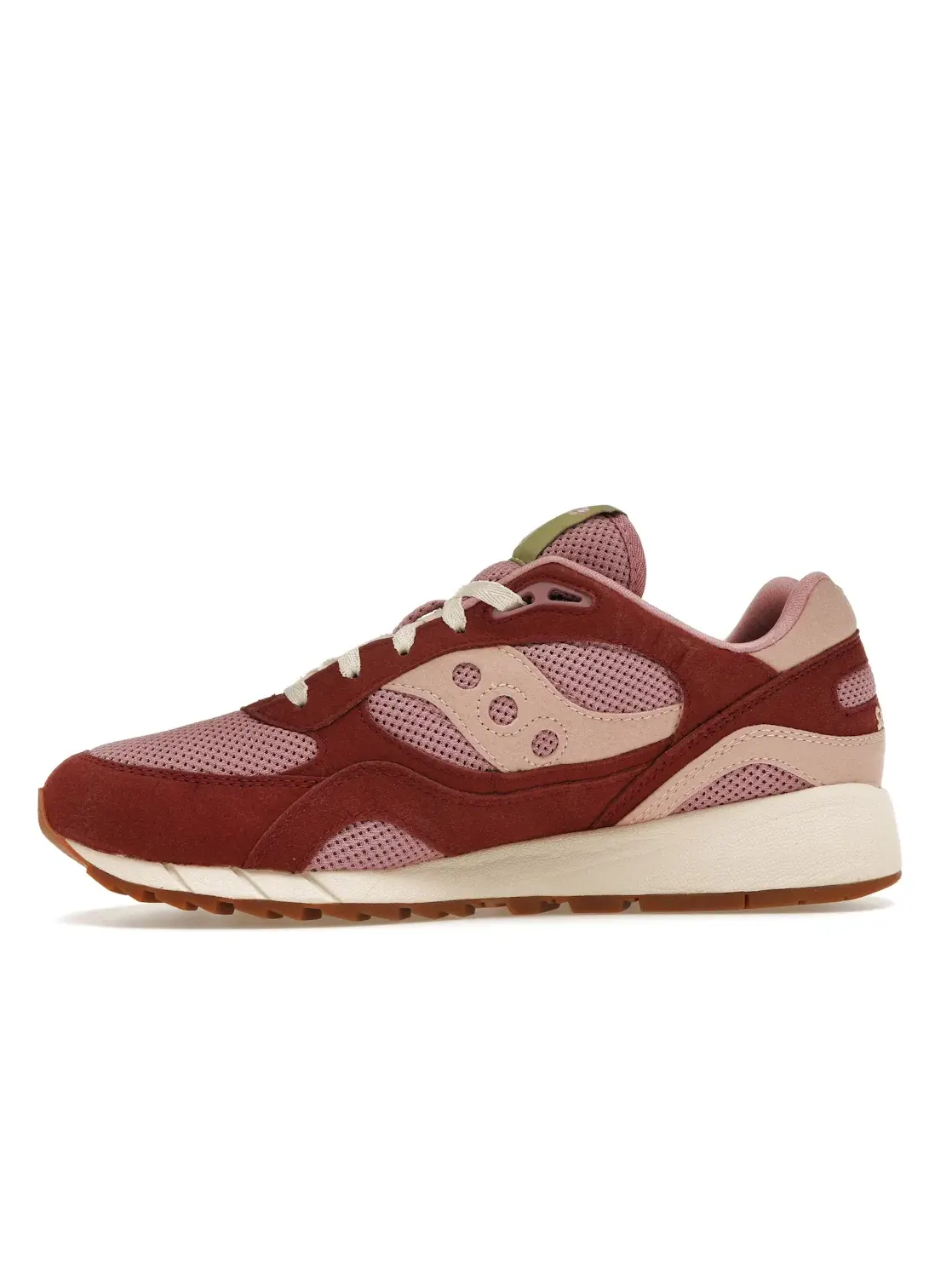Мужские кроссовки Lifestyle Saucony Shadow 6000 — изображение 3 из 4, бордовый