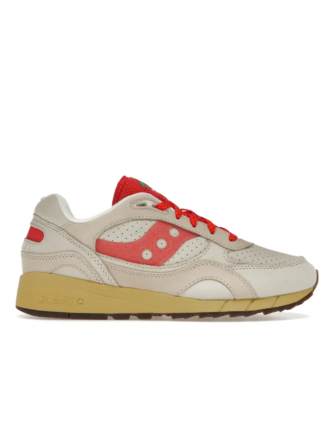 Мужские кроссовки Lifestyle Shadow 6000 Saucony — изображение 1 из 4, бежевый/красный