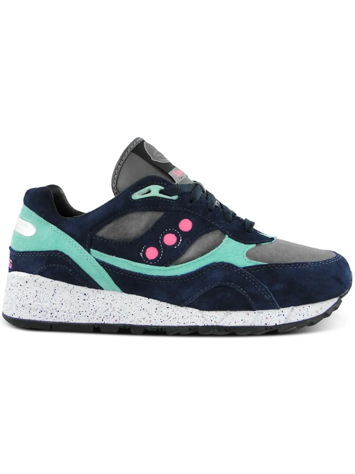 Мужские кроссовки Lifestyle Saucony Shadow 6000 — изображение 1 из 1, серый/синий-зеленый