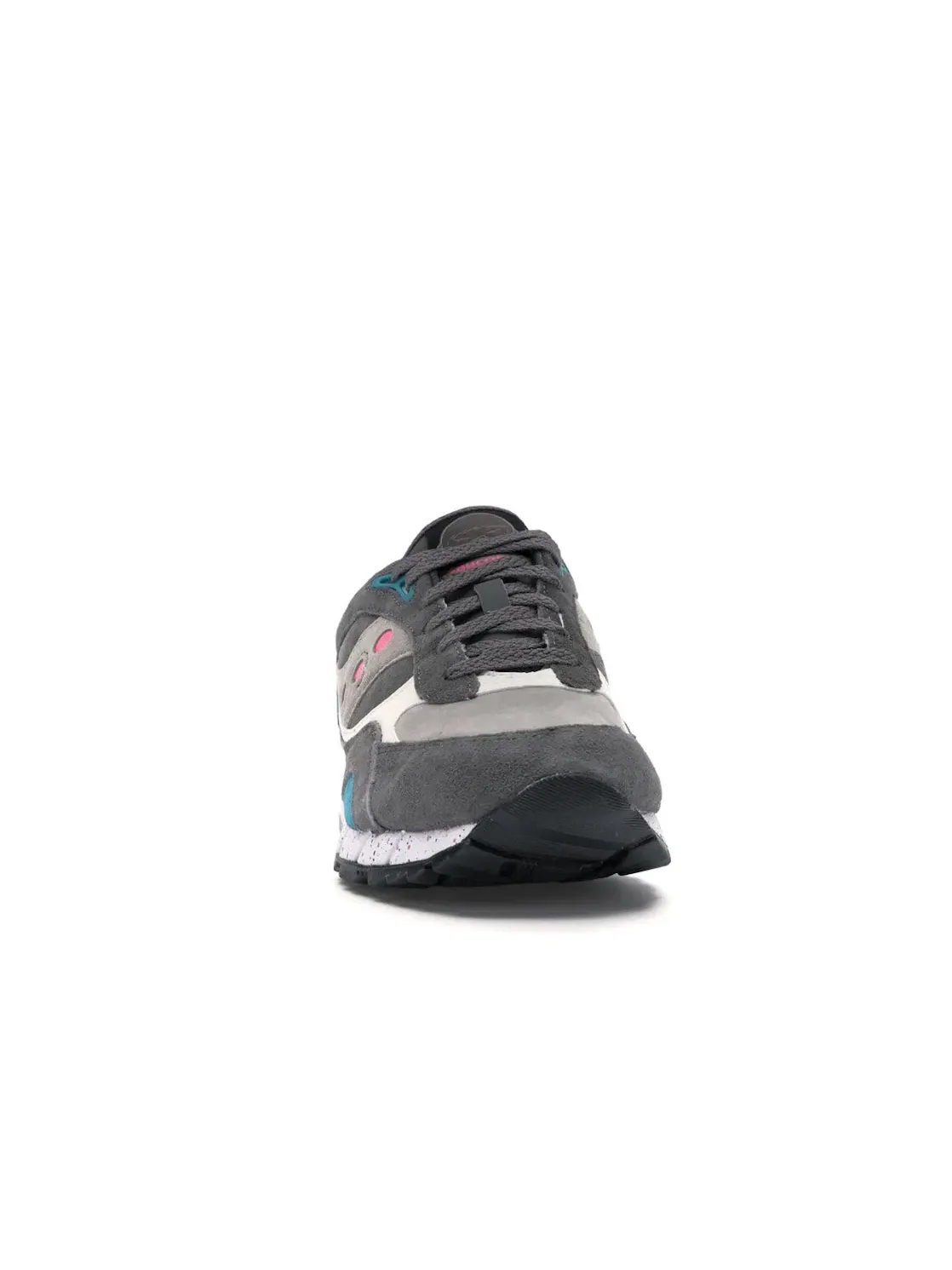 Мужские кроссовки Lifestyle Saucony Shadow 6000 — изображение 2 из 4, серый/зеленый-розовый