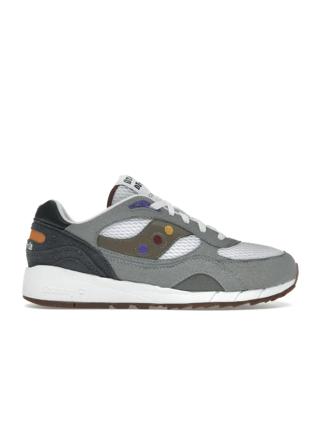 Мужские кроссовки для активного отдыха Saucony Shadow 6000 — изображение 1 из 4, белый/серый