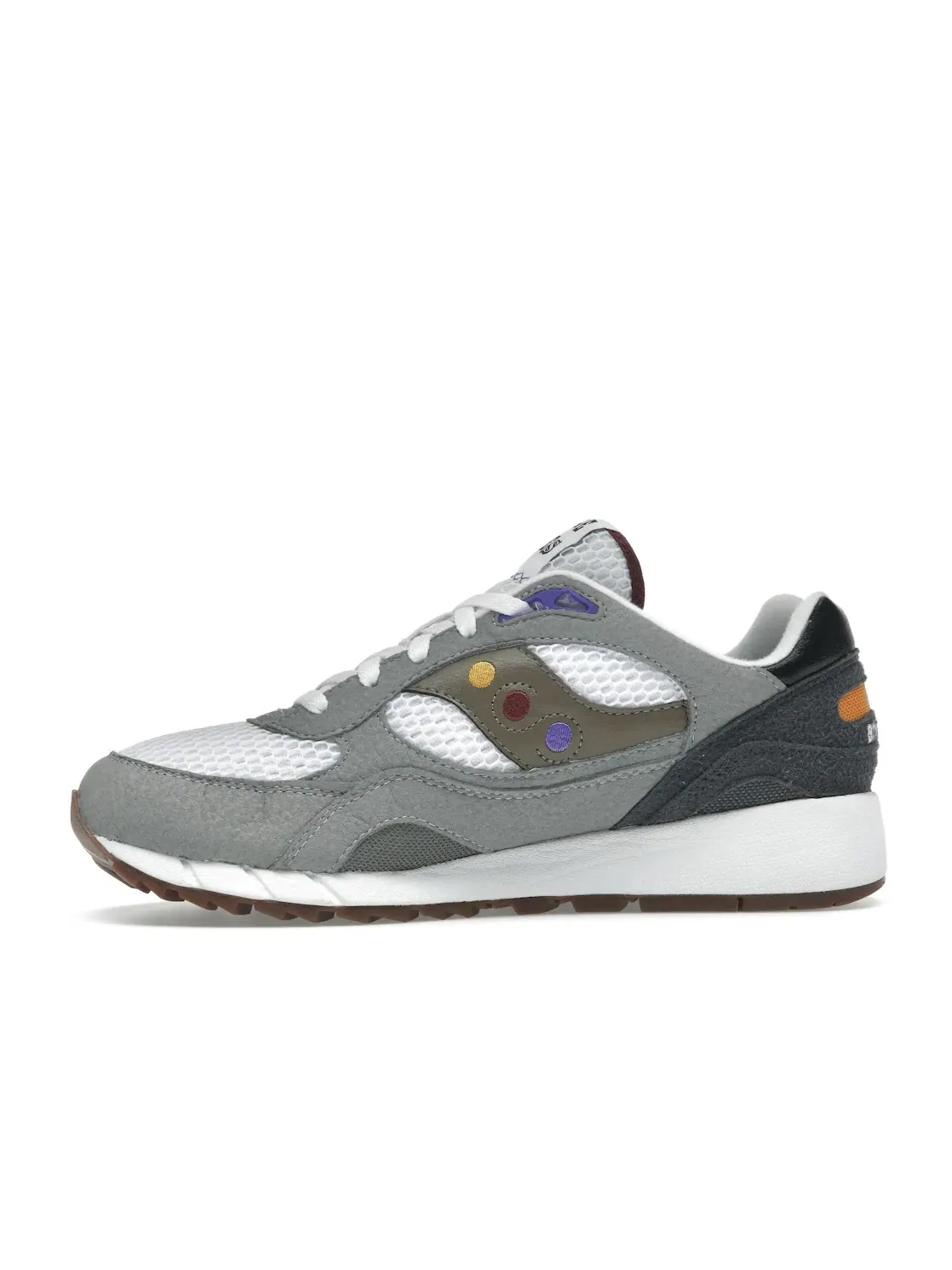 Мужские кроссовки для активного отдыха Saucony Shadow 6000 — изображение 3 из 4, белый/серый