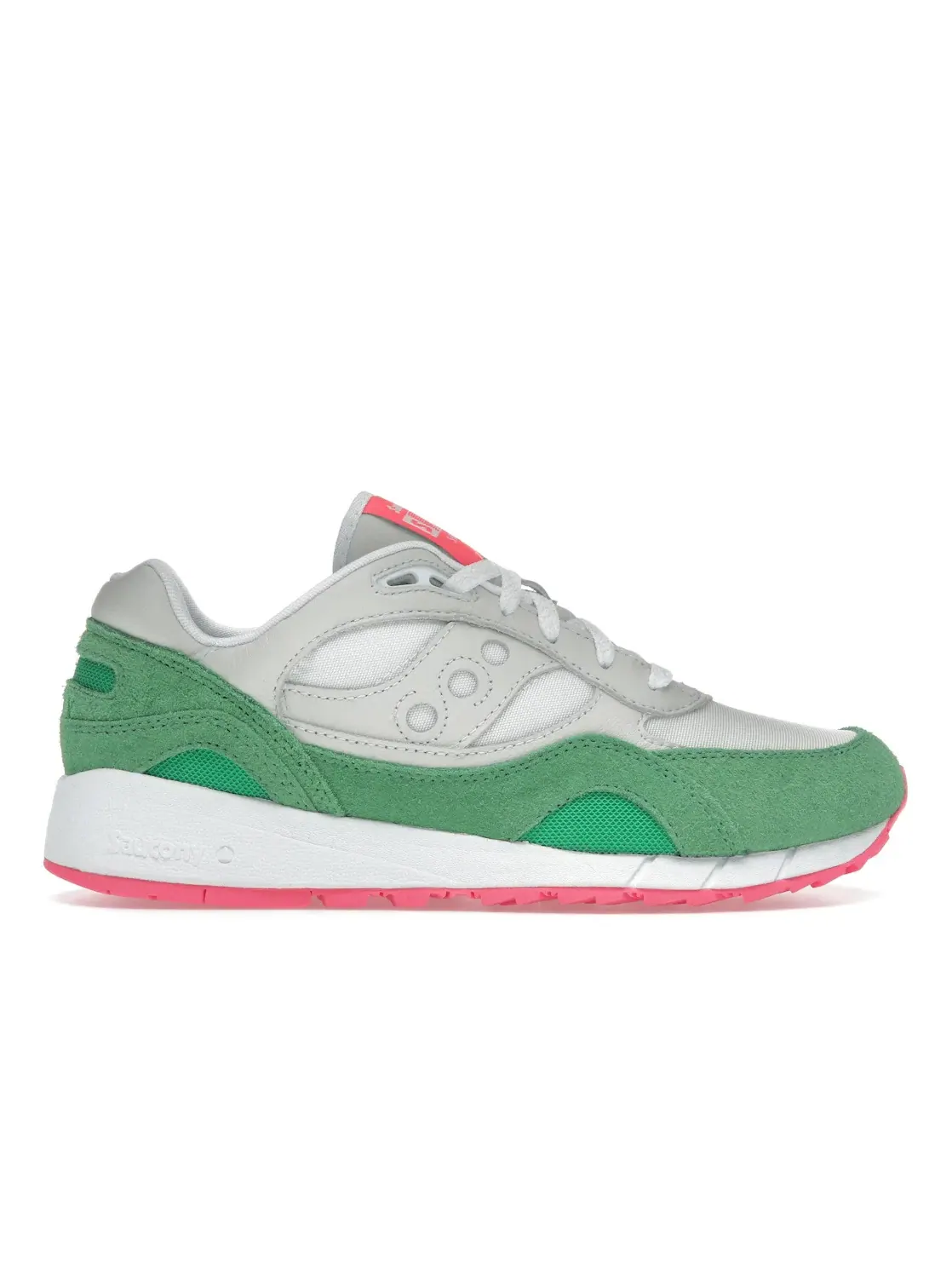 Мужские кроссовки Lifestyle Saucony Shadow 6000 — изображение 1 из 4, зеленый/белый