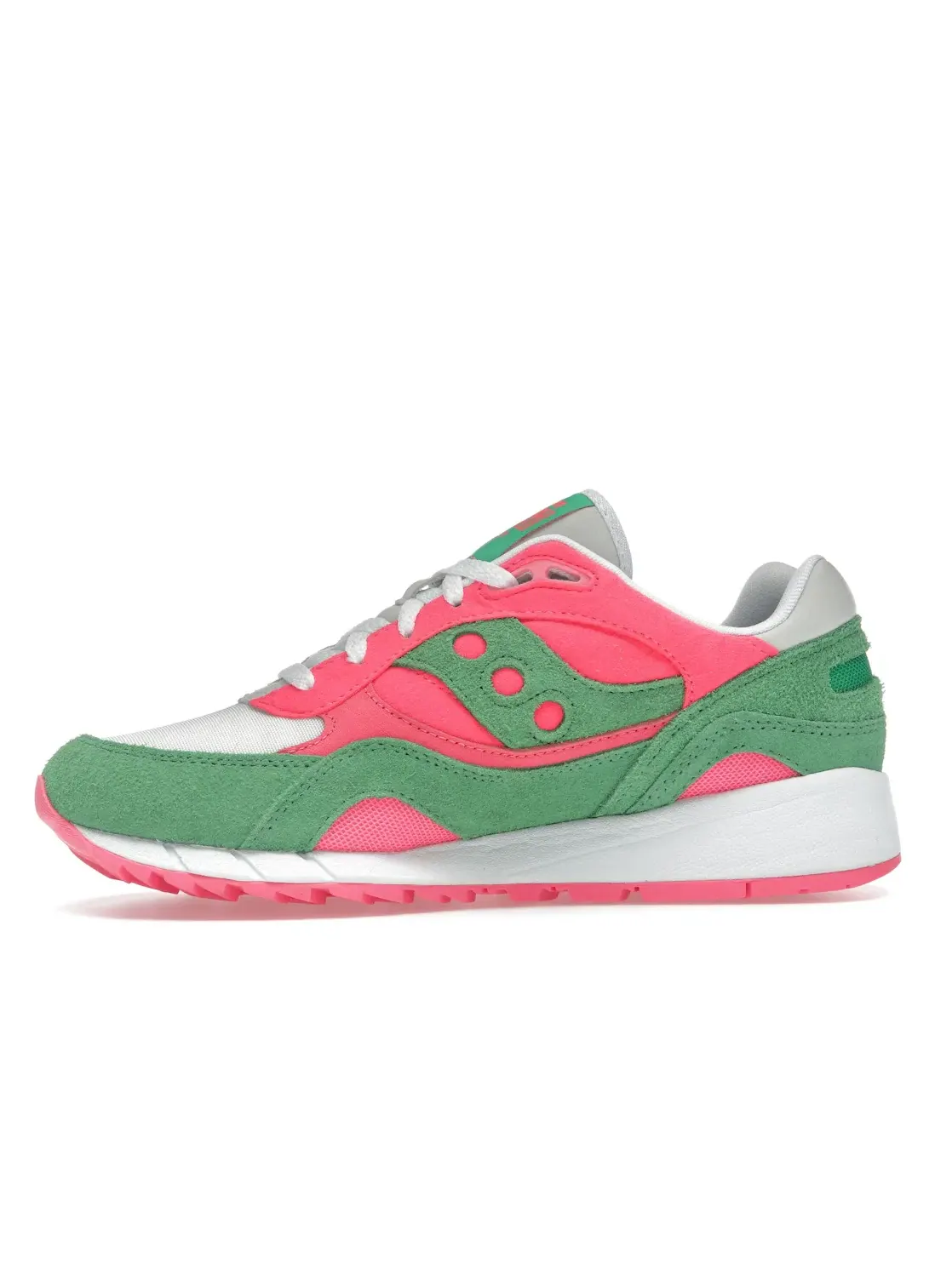 Мужские кроссовки Lifestyle Saucony Shadow 6000 — изображение 3 из 4, зеленый/белый