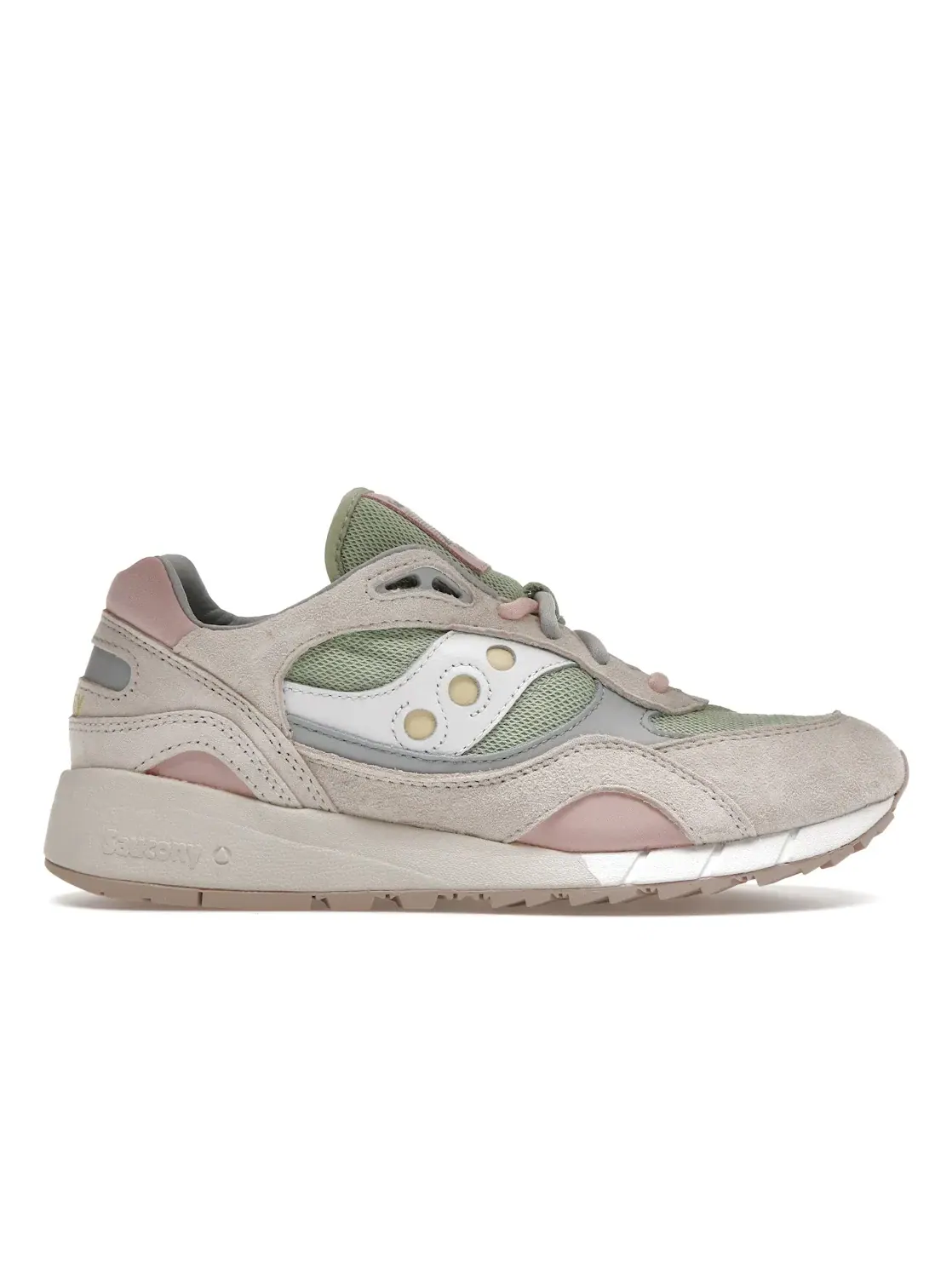 Мужские кроссовки Lifestyle Saucony Shadow 6000 — изображение 1 из 4, светлый зеленый