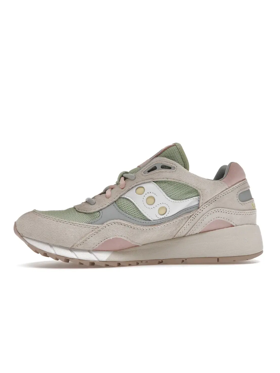 Мужские кроссовки Lifestyle Saucony Shadow 6000 — изображение 3 из 4, светлый зеленый
