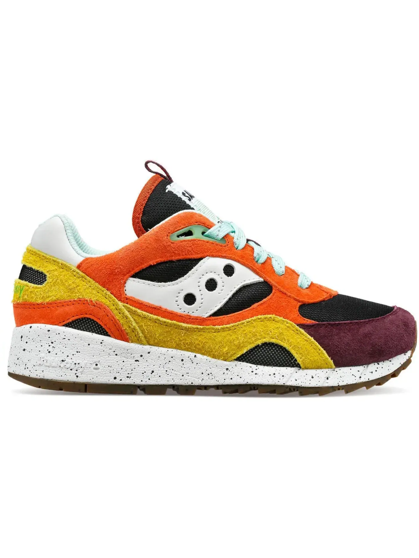 Мужские кроссовки Lifestyle Saucony Shadow 6000, Coral/Mustard — изображение 1 из 1