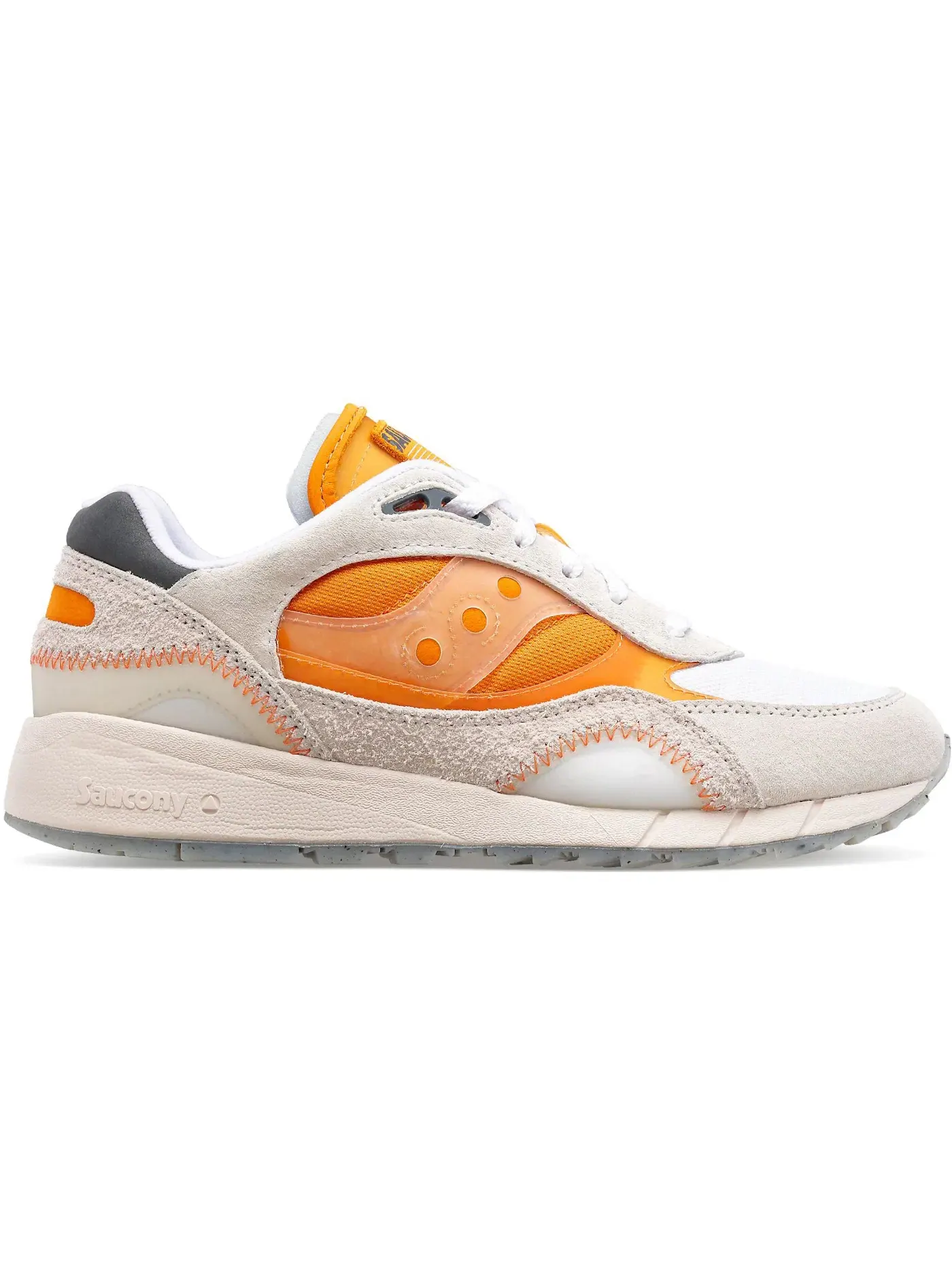 Мужские кроссовки Lifestyle Saucony Shadow 6000 — изображение 1 из 2, белый оранжевый