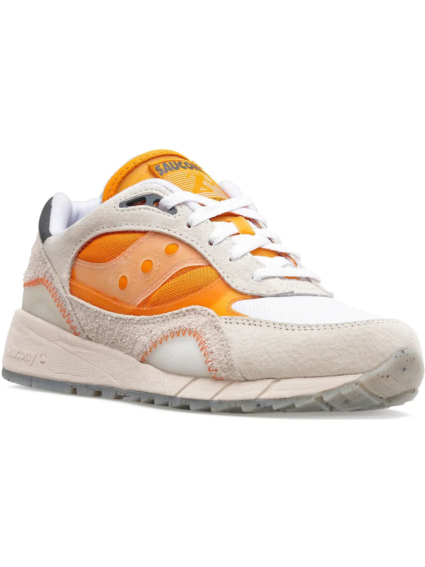 Мужские кроссовки Lifestyle Saucony Shadow 6000 — изображение 2 из 2, белый оранжевый