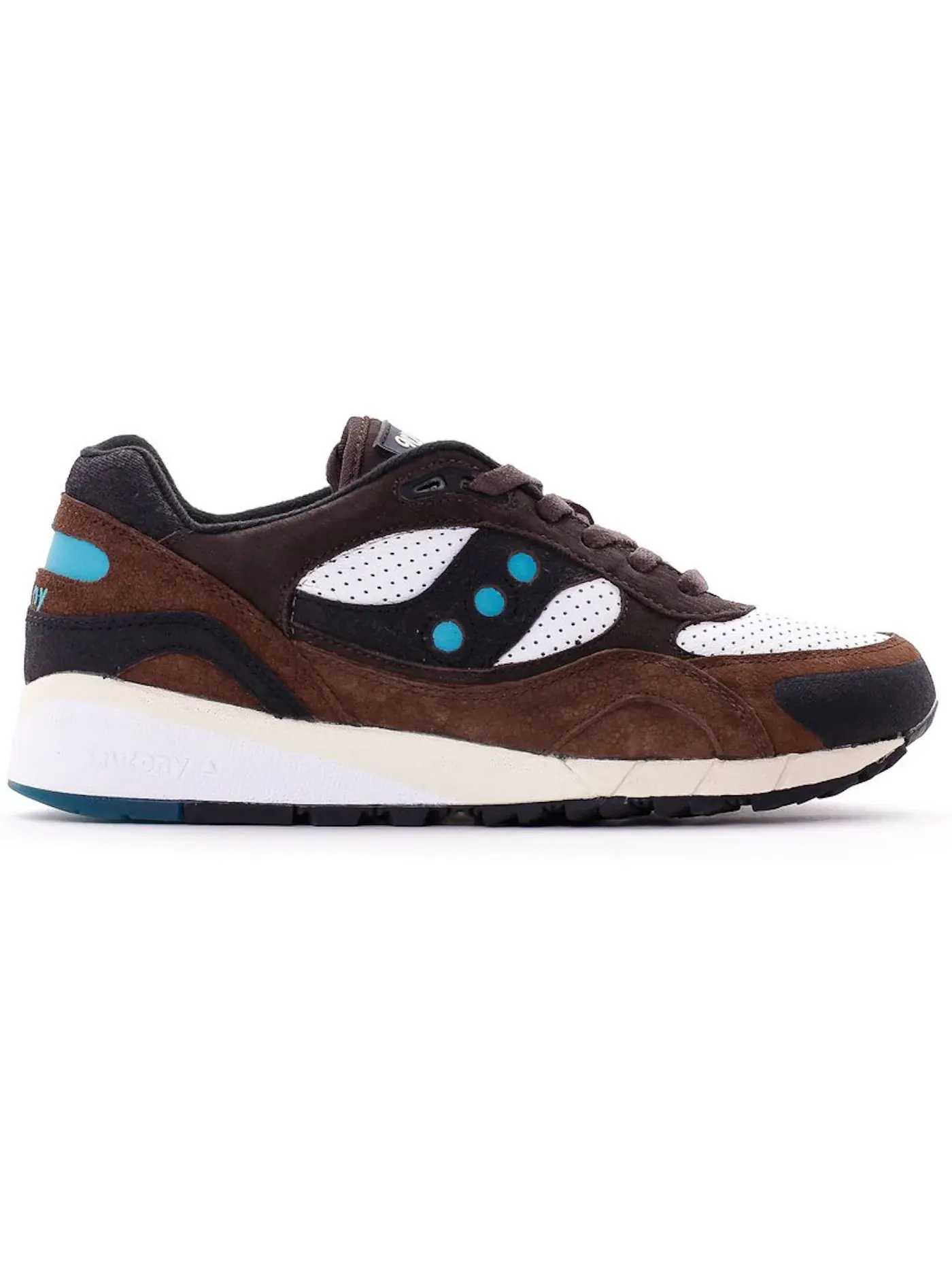 Мужские кроссовки Lifestyle Saucony Shadow 6000 — изображение 1 из 1, коричневый/белый