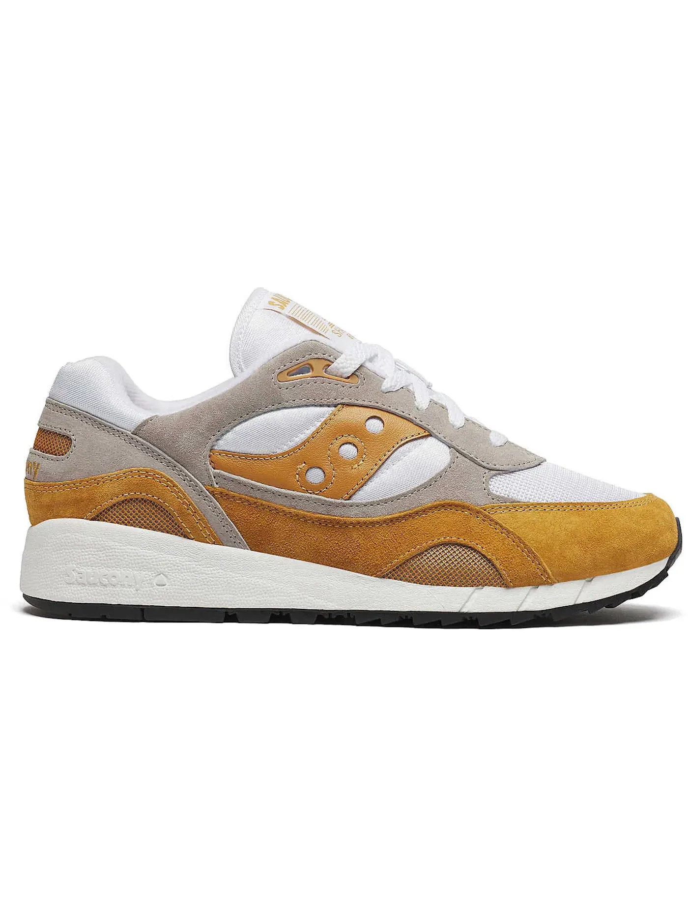 Мужские кроссовки Lifestyle Saucony Shadow 6000 — изображение 1 из 1, белый бежевый