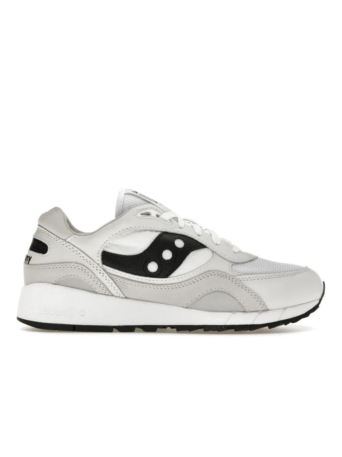 Мужские кроссовки Lifestyle Saucony Shadow 6000 — изображение 1 из 4, белый/черный