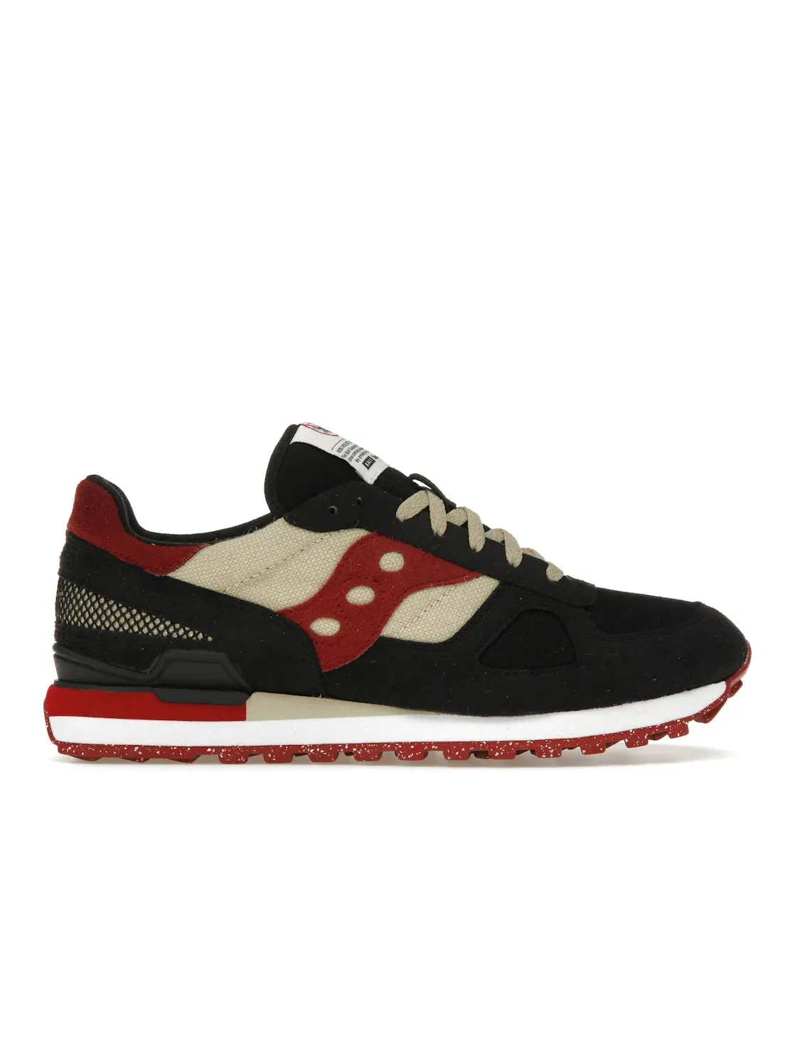 Мужские кроссовки Lifestyle Saucony Shadow — изображение 1 из 4, черный/красный