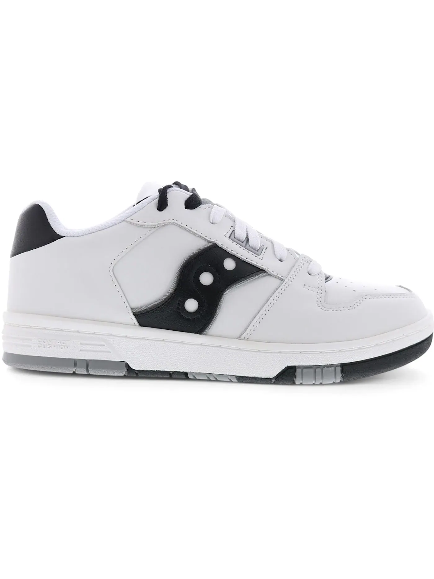 Мужские кроссовки Lifestyle Saucony Spot-Bilt Sonic Low — изображение 1 из 1, белый/черный