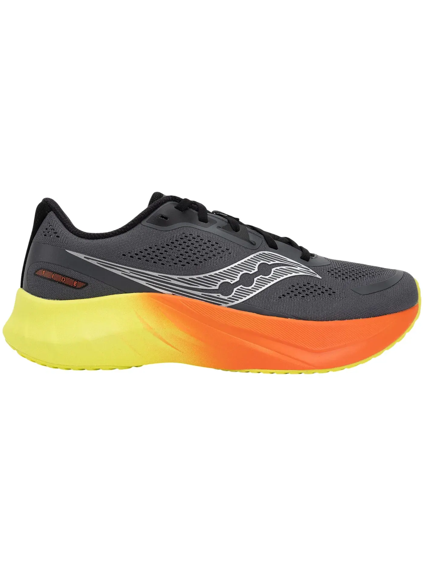 Мужские кроссовки для бега Saucony Tide 2, Shadow/Citron — изображение 1 из 1
